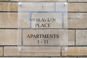 Moravian Place Signage